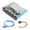 Front Panel USB 3.1 Hub 3.25in 10Gbps 4 Downstream Ports