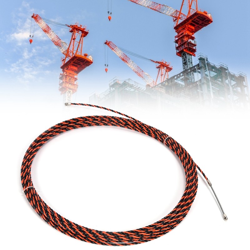 25m Steel Wire Plastic Coated AntiOxidation DoubleColor Twisted for Elevator