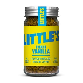 Little’s French Vanilla Instant Coffee – No Added Sugar, Freeze-Dried Coffee Instant Flavored Coffee (1.76 Ounce, French Vanilla) 14 Servings Per Jar