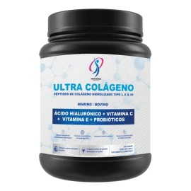 Ultra Colágeno Hidrolizado Renovagren con Vitamina C E y Probióticos 500g Sin Sabor                                                                   