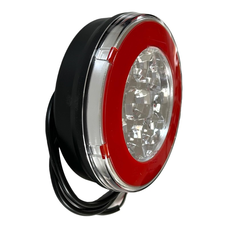 MelTruck® 2 Function Round Neon LED Rear Fog Light E9