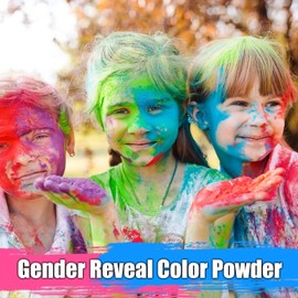 DOTUHAO Color Powder - 4 Color Run Powders, 16oz of Each Color, Holi Powder, Perfect for Colored Toss, and Car Burnout, Holi Festival, Parties, Colors Wars, Fun Runs, Summer Camps, Festivals (4 color)