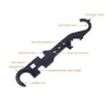 MASUNN AR15/M4 Multi Purpose Combo Wrench Tool Wrench Barrel Nut