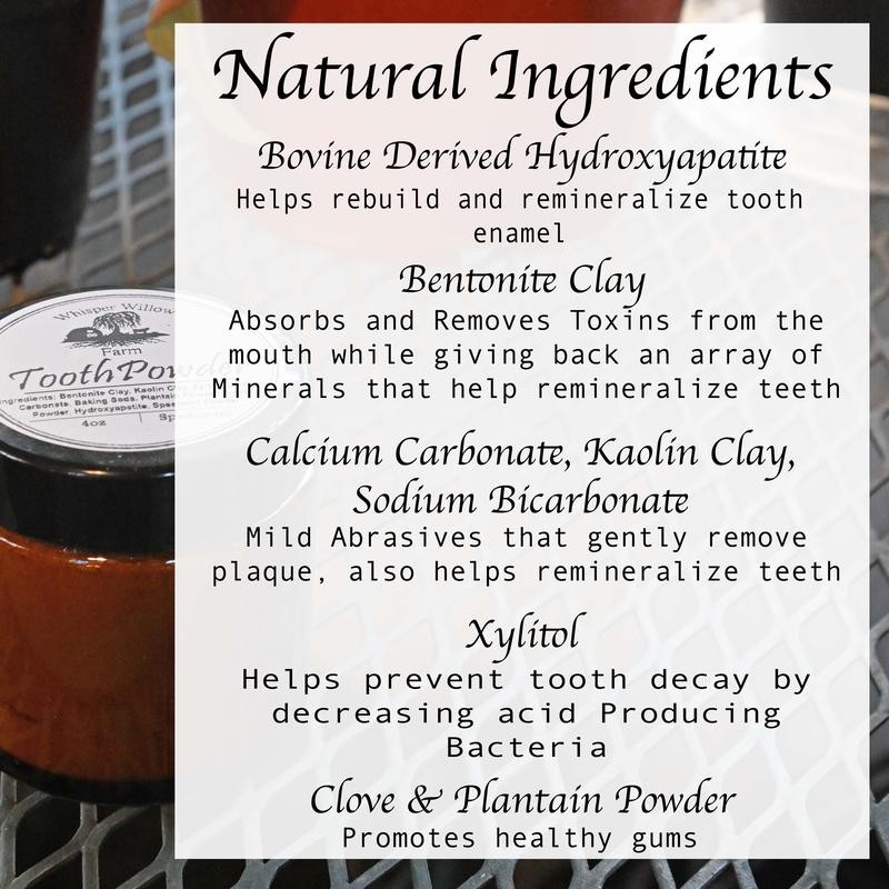 Natural Remineralizing Hydroxyapatite Tooth Powder, Natural Toothpaste Alternative Oral Whitening