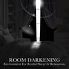 PONY DANCE Black Curtains for Bedroom - Decorative Window Curtains