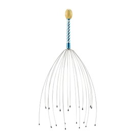 ABC Scalp Massager, Head Scratcher, Manual Head Massager Scratcher for Deep Relaxation, Hair Stimulation and Stress Relief (Pack of 1)