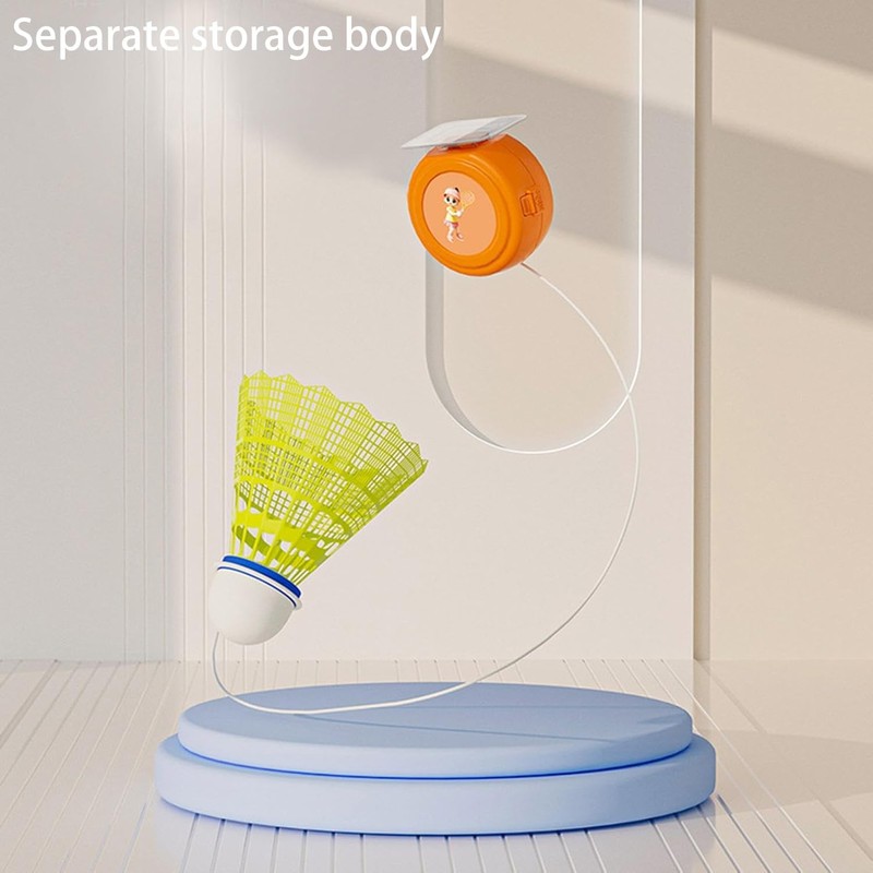 Training Device Self-Learning Device, 3 Pieces Ball Single Badminton Exercise