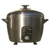 3 Cups Stainless Steel Cooker and Steamer with Stainless Steel