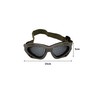 Glac Store® Mesh Tactical Glasses Soft Airsoft Eye Protection Glasses