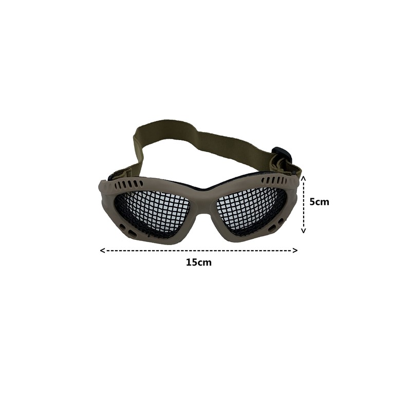 Glac Store® Mesh Tactical Glasses Soft Airsoft Eye Protection Glasses