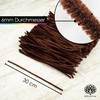 OfficeTree 220 x Pfeifenreiniger Braun - 30 cm - Chenilledraht
