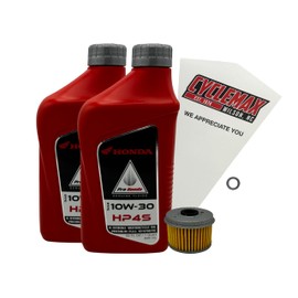Cyclemax Full Synthetic HP4s Oil Change Kit compatible with 2021-2025 Honda CRF300L