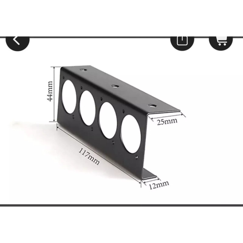 RJ Black Solderless jacks 1/4" TS and TRS for Pedalboards