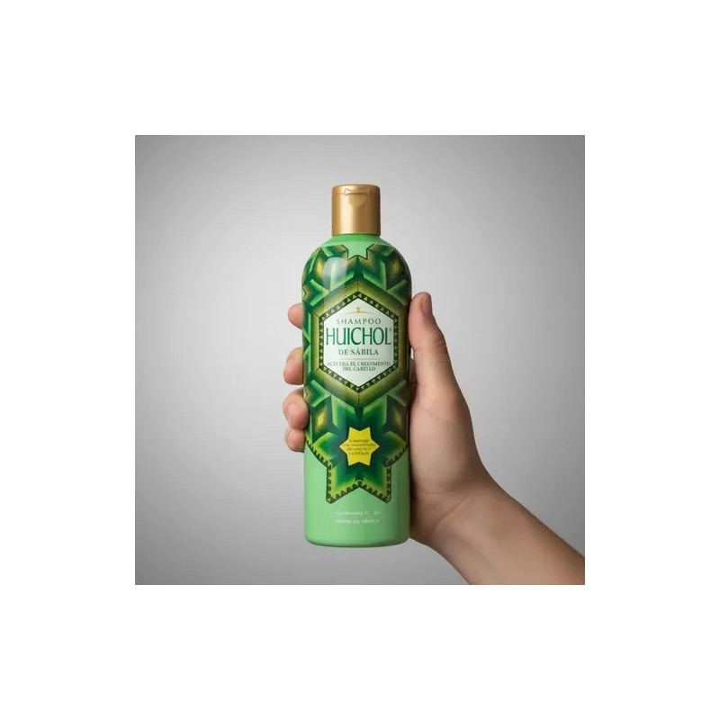 Shampoo Huichol Artesanal De Sabila Anticaida Original