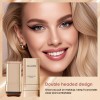 Corrector Maquillaje En Barra Base Bellapink Con Brochas 20g 02