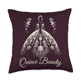 Quinceañera Throw Pillow