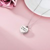 LONAGO Heart Locket Necklace that Hold Two Pictures Heart Cross