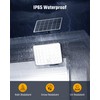 ONLYWIN Solar Lights Outdoor Bright Solar Dusk to Dawn Light