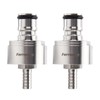 FERRODAY Stainless Steel Carbonation Cap Forced Carbonation PET Bottle Filling