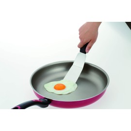 Endoshoji TKG Professional Kitchen Tools BKTO601 Turner, Polypropylene Handle, Stainless Steel Metal