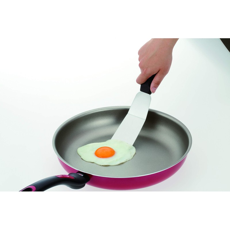 Endoshoji TKG Professional Kitchen Tools BKTO601 Turner, Polypropylene Handle, Stainless