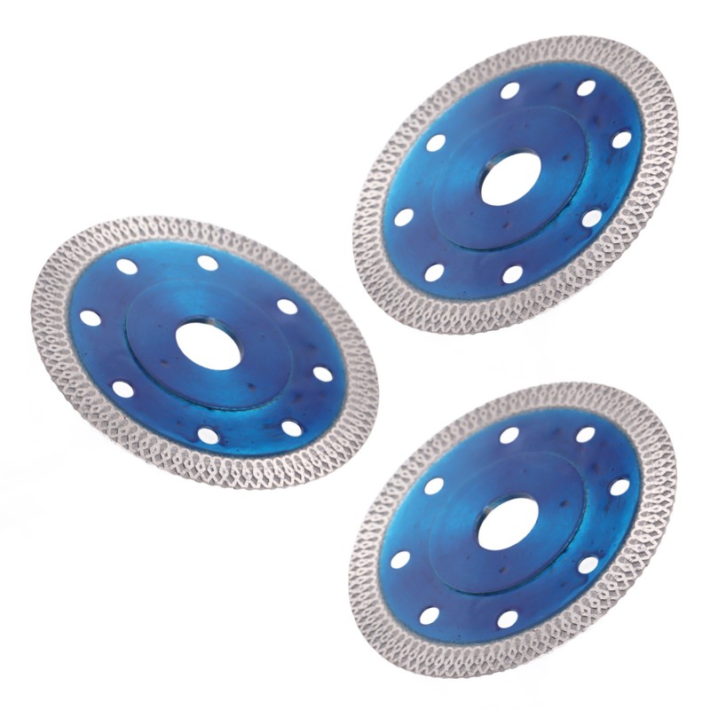 3Pcs Diamond Saw Blades Tile Ceramic Porcelain Marble Cutting Disc