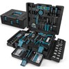 Sundpey 379-PCs Home Tool Kit - Portable Complete Household and