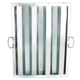 Thunder Group SLHF1625 Hood Filter, 25"H x 16"W, Rugged Drop Handles, Dishwasher Safe, Welded, Stainless Steel