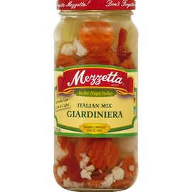 G L Mezzetta Peppers, Gardiniera, 16-Ounce (Pack of 6)