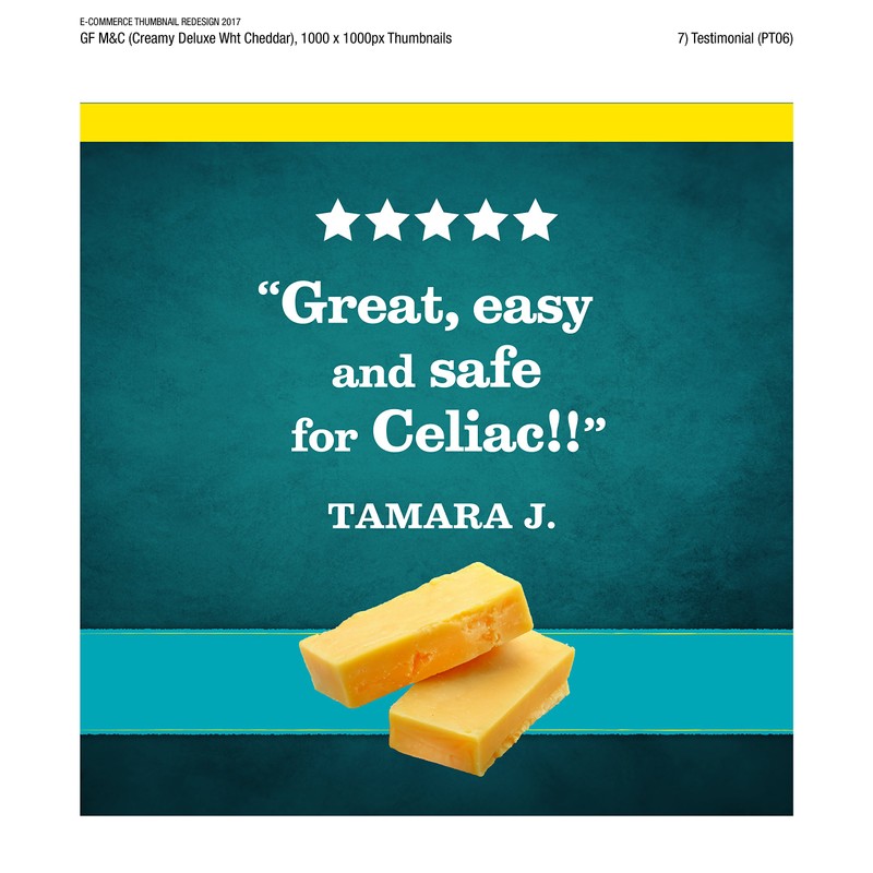 Annie's Macaroni & Cheese, Gluten Free Creamy Deluxe & Cheesy