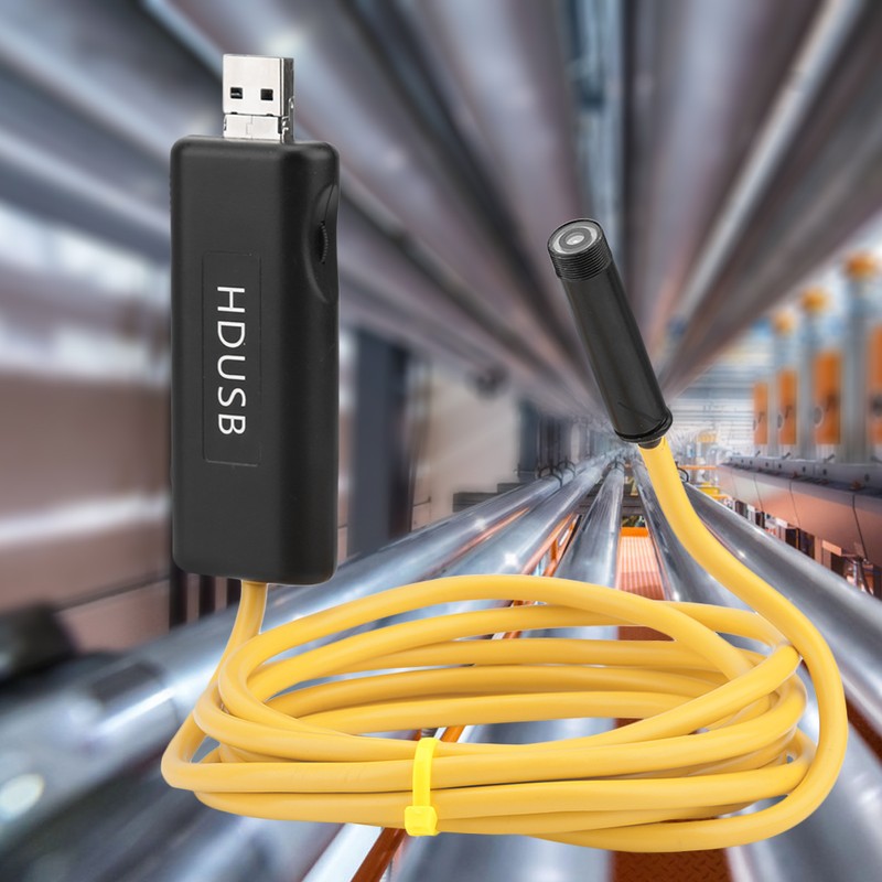 Wireless Endoscope WiFi Inspection Borescope Flexible Snake Camera IP67 Waterproof