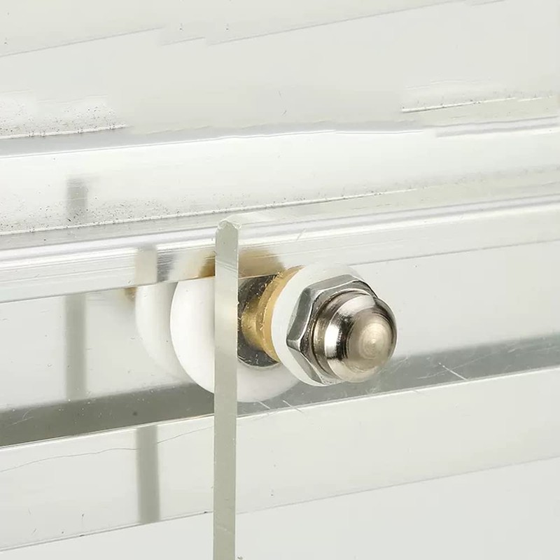 Cokritsm Shower Cubicle Rollers, 27 mm Shower Door Rollers, 8