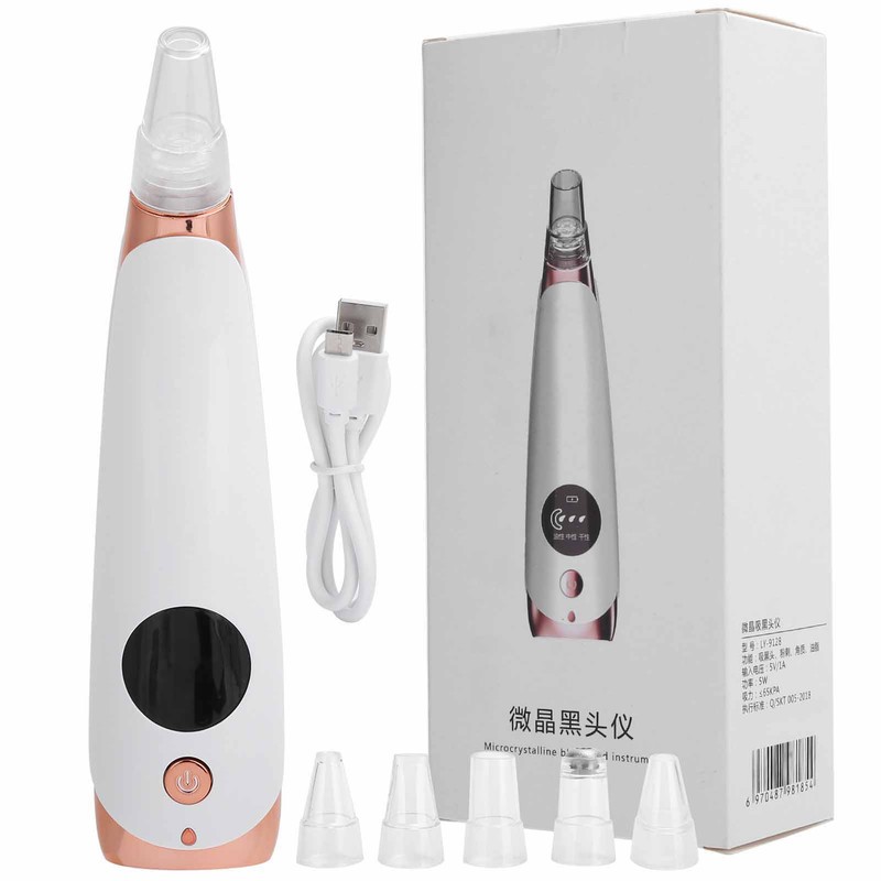 Electric Blackhead Vacuum Cleaner Blackhead Extractor Nose Cleaner Visible Pore