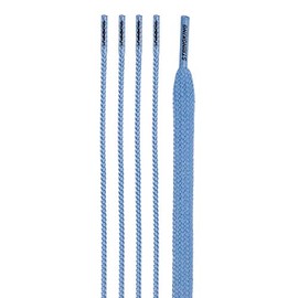 StringKing Lacrosse Strings Only Pack - String Kit Part 1 of 2 - Sidewall Strings and Bottom Lace (Carolina Blue)