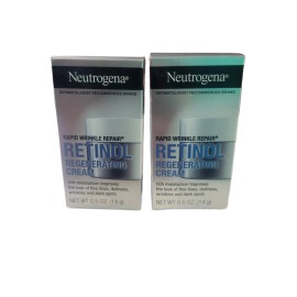 Neutrogena LOT-  Neutrogena Rapid Wrinkle Repair Retinol Regenerating Creams - 2 Of 0.5 Oz