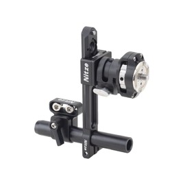 Nitze EVF Mount Kit with QR NATO Clamp to ARRI Rosette Holder, NATO Rail and 15 mm Rod - EVF-K03