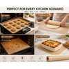 12x16 Inch White Silicone Baking Mat Non-Stick Reusable Oven Liner