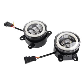 Akozon Luz Antiniebla, Foco Antiniebla de 3,5 Pulgadas, Lámpara Antiniebla de Conducción Súper Brillante, Universal para Automóviles y Motocicletas