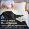 Sherpa Fleece Blanket Queen Size - Reversible Sherpa Fleece Queen