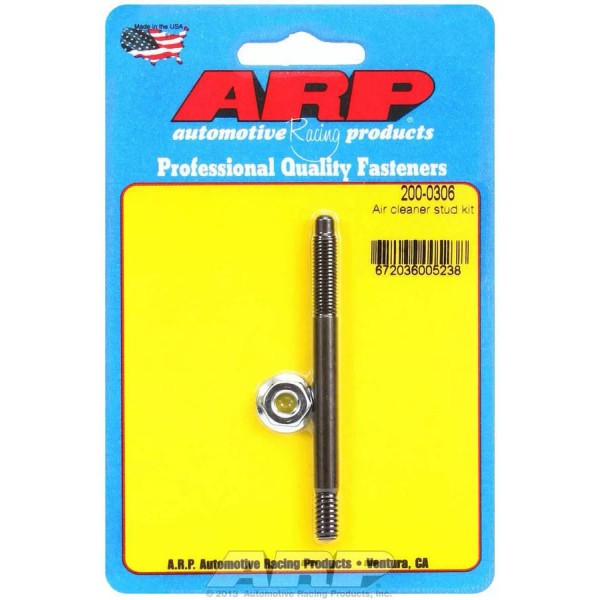 ARP 200-0306 Air Cleaner Stud Kit (OAL = 1/4 x