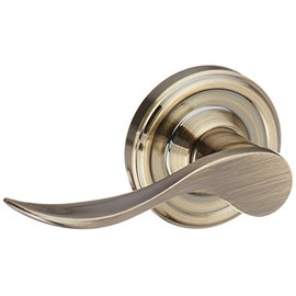 Weslock R0605UA--0020 Bordeau Lever, Antique Brass