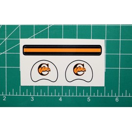 Campbell Fighting Camels Football Gumball Helmets *DIECUT DECALS ONLY* D1-AA FCS