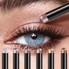 Set of 6 Eyeshadow Stick Set, Waterproof Long Lasting Eyeshadow