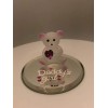 Glass Baron Bear Glass Figurine Daddy's Girl Handcrafted Father's Day