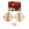 Antique Door Hinges Durable Brass Glossy Classic Antique Style Widely
