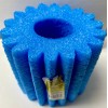 Unbranded 2 -Pack noodle booster -pool noodle extension blue 6"x6"x6"inches