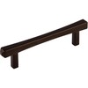 Top Knobs TK812BSN Serene Collection 3-3/4" Juliet Pull, Brushed Satin
