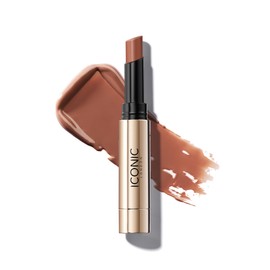 ICONIC LONDON Melting Touch Lip Balm | Hydrating Lip Balm, Non Sticky, Sheer Wash of Colour, Cruelty Free, Vegan Makeup (In the Nude) 0.10 Fl oz