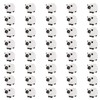 UOPJDD 40 Sheep Ornaments, Cute Mini Animals, Creative Resin Ornaments,