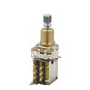 SCUD PU-PUSH-500A Switch Pot, PUSH-PUSH Lock, 500KΩ, A-Curve, Millimeter Size,